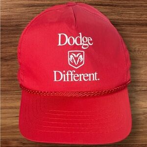 New Without Tags Dodge Different Cobra Rope Hat